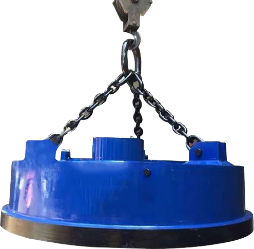 Industrial lifting electromagnet