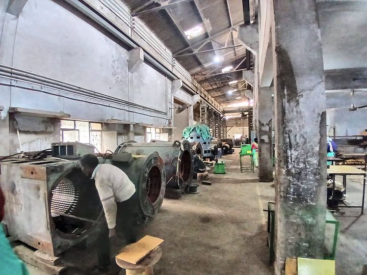 Motors under repair — Om Electricals Power, Ranchi
